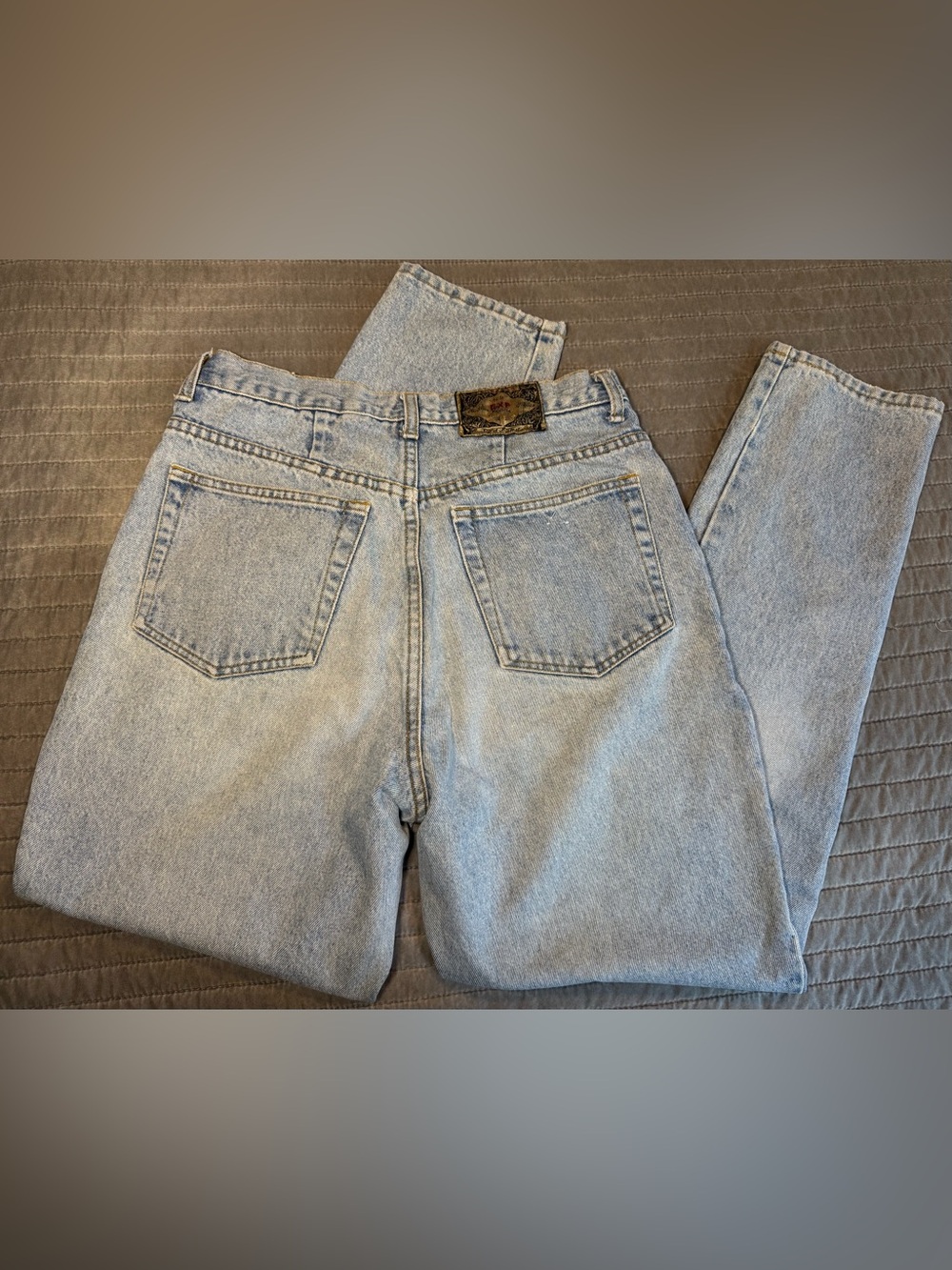 Vintage Express Y2K Light Blue Women’s 90’s Mom Jeans - Picture 2 of 10